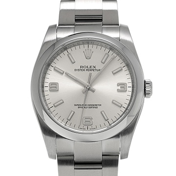 ロレックス オイスターパーペチュアル 116000 シルバー メンズ 時計 【中古】【wristwatch】