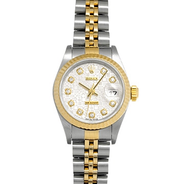 ロレックス デイトジャスト 79173G シルバーコンピュータ/ダイヤモンド レディース 時計 【中古】【wristwatch】