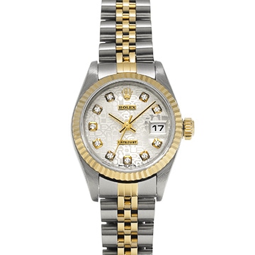 ロレックス デイトジャスト 79173G シルバーコンピュータ/ダイヤモンド レディース 時計 【中古】【wristwatch】