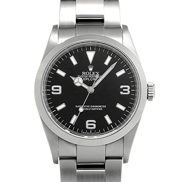 ロレックス エクスプローラー 114270 ブラック メンズ 時計 【中古】【wristwatch】