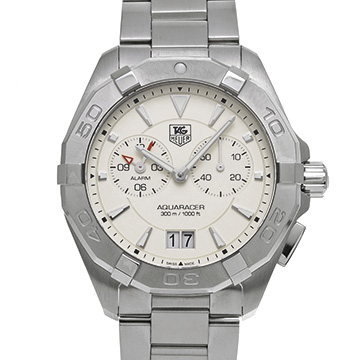 タグ ホイヤー アクアレーサー ウォッチアラーム WAY111Y.BA0928 シルバー メンズ 時計 【中古】【wristwatch】