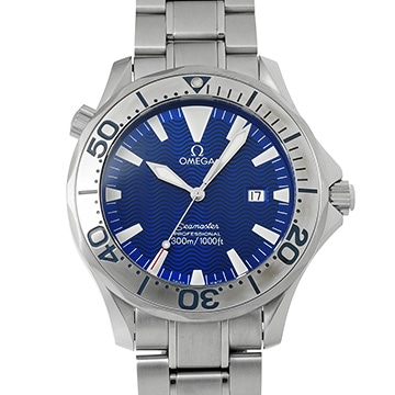 オメガ シーマスター プロフェッショナル 300 2265.80 ブルー メンズ 時計 【中古】【wristwatch】