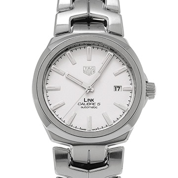 タグ ホイヤー リンク キャリバー5 WBC2111.BA0603 シルバー メンズ 時計 【中古】【wristwatch】