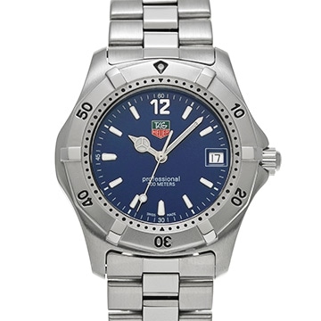タグ ホイヤー プロフェッショナル WK1113.BA0311 ブルー メンズ 時計 【中古】【wristwatch】