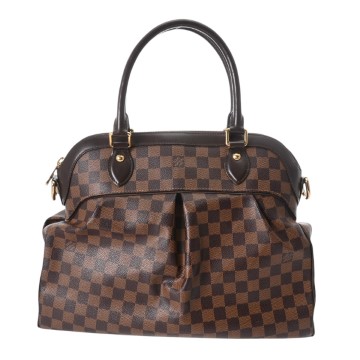 ルイ ヴィトン ダミエ トレヴィ GM ブラウン N51998 ダミエキャンバス レディース バッグ 【中古】【bag】