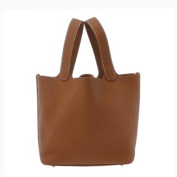 エルメス ピコタン ロックMM ゴールド トリヨンクレマンス レディース バッグ 【未使用】【bag】