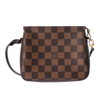 ルイ ヴィトン ダミエ トゥル―スメイクアップ ブラウン N51982 ダミエキャンバス レディース 【中古】【bag】