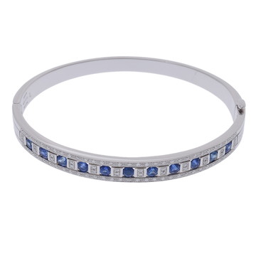 ダミアーニ ベルエポック ブレスレット #L シルバー 20081603 K18ホワイトゴールド WG ユニセックス ジュエリー 【中古】【jewelry】
