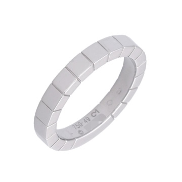 カルティエ ラニエールリング #49 シルバー K18ホワイトゴールド WG レディース ジュエリー 【中古】【jewelry】