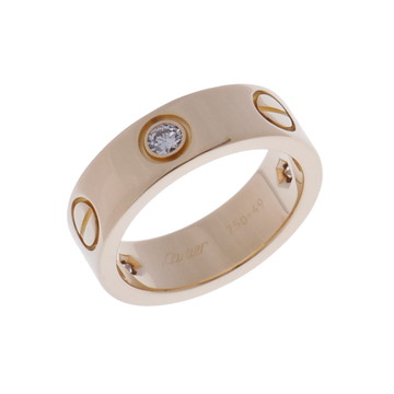カルティエ ラブリング #49 3PD ゴールド K18イエローゴールド YG レディース ジュエリー 【中古】【jewelry】