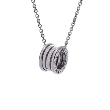 ブルガリ B.ZERO1 ネックレス シルバー K18ホワイトゴールド WG レディース ジュエリー 【中古】【jewelry】