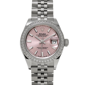 ロレックス レディ デイトジャスト 28 279384RBR ピンク レディース 時計 【新品】【wristwatch】