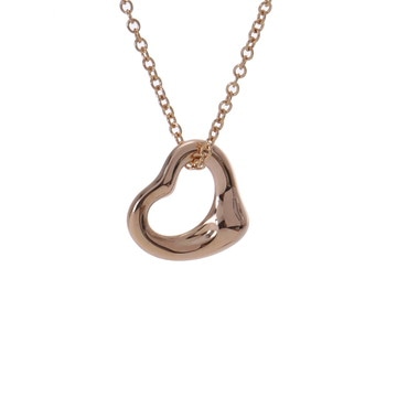 ティファニー オープンハート ネックレス 11MM ゴールド K18イエローゴールド YG レディース ジュエリー 【中古】【jewelry】