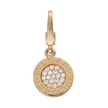 ブルガリ ブルガリブルガリ ペンダントトップ イエロー K18イエローゴールド YG レディース ジュエリー 【中古】【jewelry】