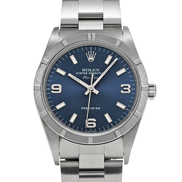 ロレックス エアキング 14010M ブルー メンズ 時計 【中古】【wristwatch】