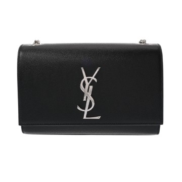 イヴ サンローラン ケイト スモール ブラック GLT469390･1223 グレインドプードルレザー レディース バッグ 【未使用】【bag】