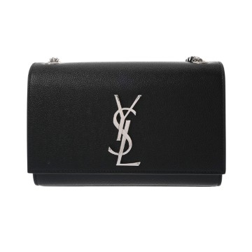 イヴ サンローラン ケイト スモール ブラック GLT469390･1223 グレインドプードルレザー レディース バッグ 【未使用】【bag】