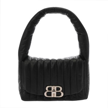 バレンシアガ モナコスリングバッグ ブラック 787896 レザー レディース バッグ 【未使用】【bag】