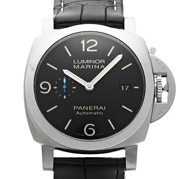 パネライ ルミノールマリーナ 1950 3デイズ アッチャイオ PAM01312 ブラック メンズ 時計 【中古】【wristwatch】