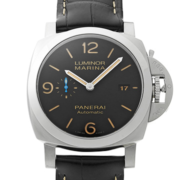 パネライ ルミノールマリーナ 1950 3デイズ アッチャイオ PAM01312 ブラック メンズ 時計 【中古】【wristwatch】