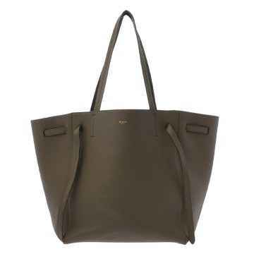 セリーヌ カバファントム スモール トープ 189023TNI.18TP グレインドカーフレザー レディース バッグ 【中古】【bag】