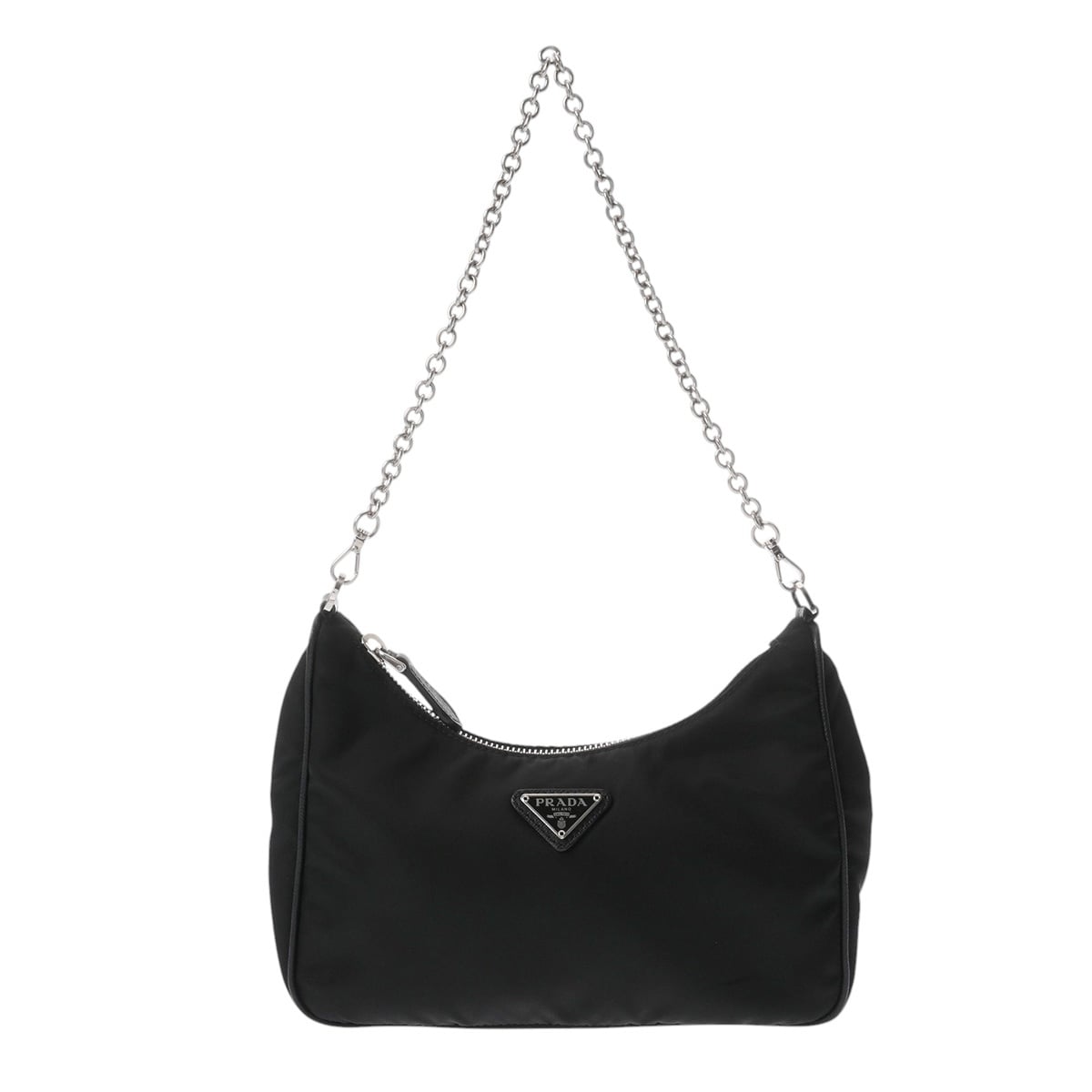 プラダ Re-Edition 2005 2WAY ブラック 1BH204 ナイロン レディース バッグ 【中古】【bag】