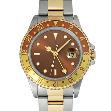 ロレックス GMTマスターII 16713 ブラウン メンズ 時計 【中古】【wristwatch】