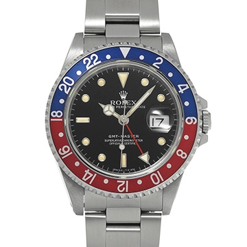 ロレックス GMTマスター 16700 ブラック メンズ 時計 【中古】【wristwatch】