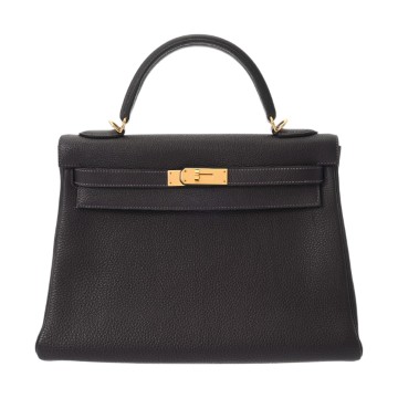 エルメス ケリー 32 内縫い 2WAY レザン トゴ レディース バッグ 【中古】【bag】