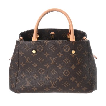 ルイ ヴィトン モノグラム モンテーニュ BB ブラウン M41055 モノグラムキャンバス レディース バッグ 【中古】【bag】