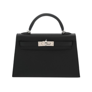 エルメス ミニケリー2 ブラック ヴォーエプソン レディース バッグ 【新品】【bag】
