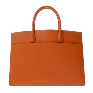エルメス ホワイトバス GM オレンジ ヴォーエプソン レディース バッグ 【中古】【bag】