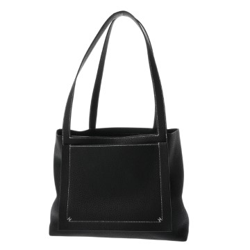 エルメス カバセリエ 31 ブラック トリヨンクレマンス レディース バッグ 【中古】【bag】