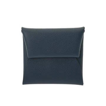 エルメス バスティア ブルーネイビー エバーカラー レディース 財布 【未使用】【purse】
