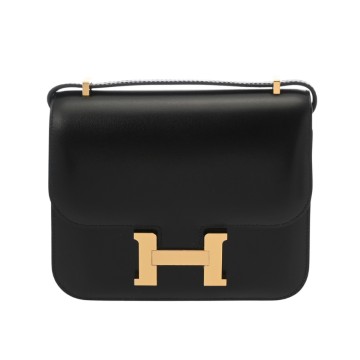 エルメス コンスタンス3 18 ブラック ボックスカーフ レディース バッグ 【未使用】【bag】