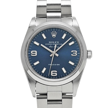 ロレックス エアキング 14000M ブルー メンズ 時計 【中古】【wristwatch】