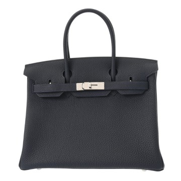 エルメス バーキン 30 ブルーニュイ トゴ レディース バッグ 【新品】【bag】