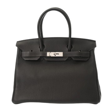 エルメス バーキン 30 エベンヌ トゴ レディース バッグ 【中古】【bag】