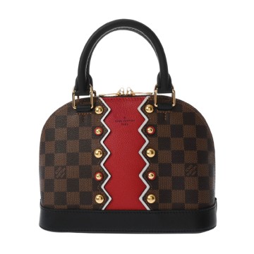 ルイ ヴィトン ダミエ アルマ BB カラコラム 2WAY ブラウン N40046 ダミエキャンバス レディース バッグ 【中古】【bag】