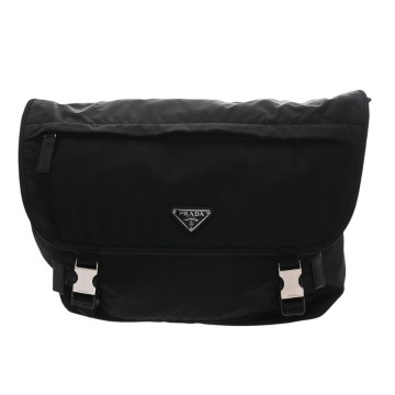 プラダ ショルダーバッグ ブラック 2VH251 Reナイロン レディース バッグ 【中古】【bag】