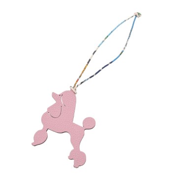 エルメス プティアッシュ トイプードル ピンク/グレー トゴ/シェーブル レディース 【新品】【other】
