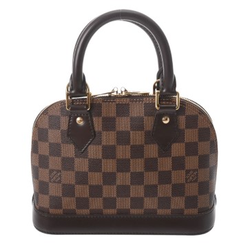 ルイ ヴィトン ダミエ アルマ BB 2WAY ブラウン N41221 ダミエキャンバス レディース バッグ 【中古】【bag】