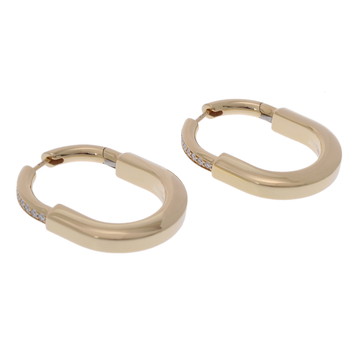 ティファニー ロック ピアス ミディアム ゴールド K18イエローゴールド YG レディース ジュエリー 【中古】【jewelry】