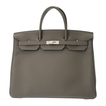エルメス バーキン 40 グリメイヤー トゴ ユニセックス バッグ 【新品】【bag】