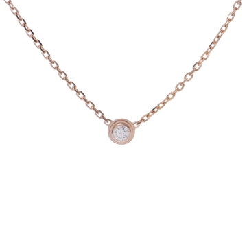 カルティエ ダムール ネックレス ミニ XS ゴールド K18ピンクゴールド PG レディース ジュエリー 【中古】【jewelry】