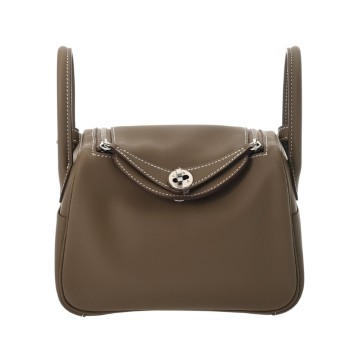 エルメス リンディ ミニ 2  エトゥープ トリヨンクレマンス レディース バッグ 【新品】【bag】