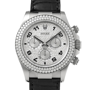 ロレックス コスモグラフ デイトナ 116589RBR パヴェダイヤモンド メンズ 時計 【中古】【wristwatch】