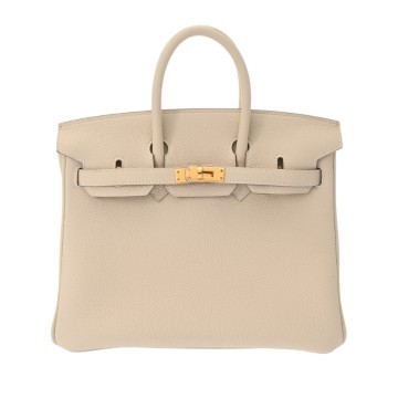 エルメス バーキン 25 クレ トゴ レディース バッグ 【新品】【bag】
