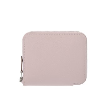 エルメス アザップ コンパクトシルクイン モーヴペール エバーカラー レディース 財布 【中古】【purse】