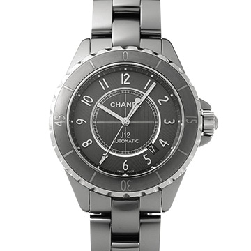 シャネル J12 クロマティック 41MM H2934 グレー メンズ 時計 【中古】【wristwatch】
